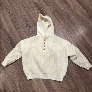 Vestique button sweater